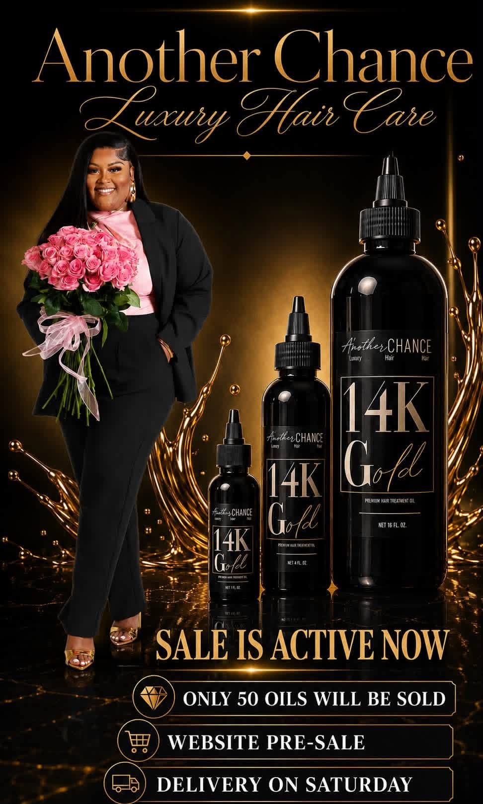 Pre Order your 14k Hair Oil